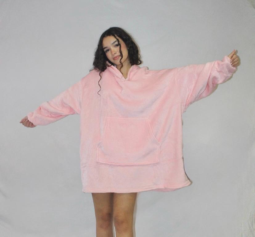 Cozie light cotton candy blanket hoodie